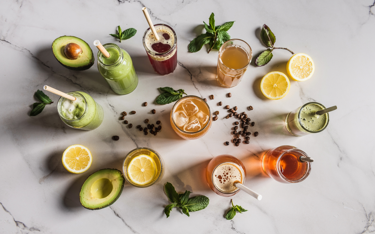 a-flat-lay-photograph-of-eight-keto-drin_xKGqOXKHSRSGAop1enARfg_ToOox78gSZ2UeUHHChHHow